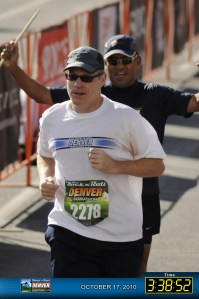 Denver Marathon Finish Line